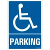 Pictogramme parking handicapés 23 x 33 cm Signalisation