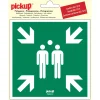 Outlet Pictogramme point de rassemblage 15 x 15 cm Signalisation