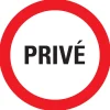 Sale Pictogramme privé Ø 18 cm Signalisation