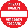 Best Pictogramme privaat domein Ø 30 cm Signalisation