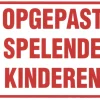 Online Pictogramme spelende kinderen 33 x 20 cm Signalisation