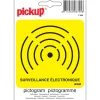 Sale Pictogramme surveillance électronique 10 x 10 cm Signalisation