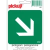 Online Pictogramme voie d'évacuation 10 x 10 cm Signalisation