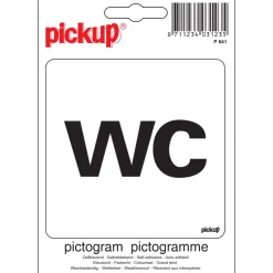 Outlet Pictogramme wc 10 x 10 cm Signalisation