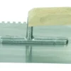 Discount Platresse modèle denté avec poignée en bois 280 x 130 mm Outils De Maçonnerie