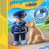 1.2.3 Policier Avec Chien - 70408 Jeux De Construction