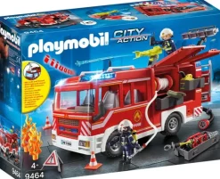 Sale City Action Fourgon D'Interv Pompiers - 9464 Jeux De Construction