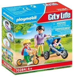 Sale City Life Maman Avec Enfants - 70284 Jeux De Construction