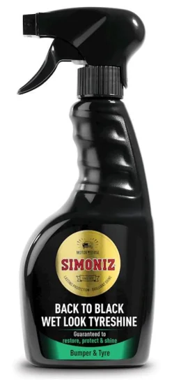 Hot Pneus noir wet look 0,5 l Nettoyage Extérieur