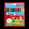 Online Pochet avec 16 crayons de coleur + 8 gratuit Crayons