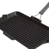 Discount Poêle grill rectangle noir 34 x 21 cm Casseroles Et Poêles
