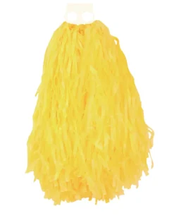 Outlet Pompon de pom pom girl avec anneaux - Jaune Accessoires