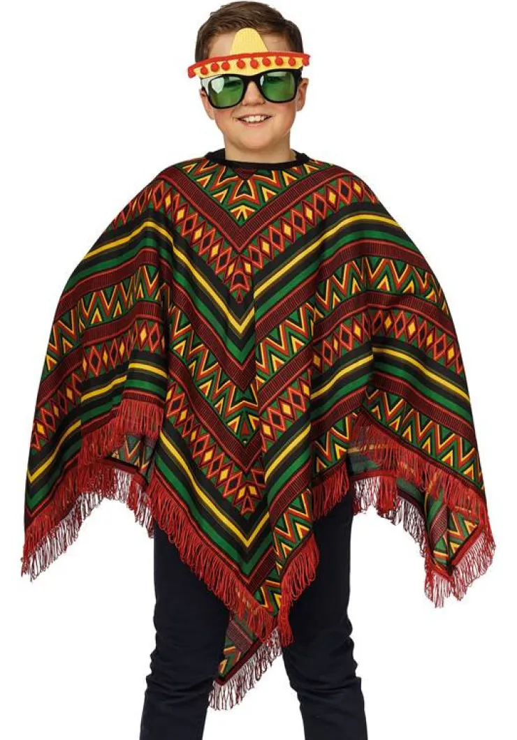Online Poncho Mexique - Enfants Accessoires