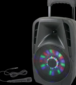 Portable sound system LED bluetooth 8'' Audio