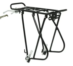 Clearance Porte-bagage aluminium noir Accessoires Vélo