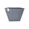 Best Pot Vicenza eco 20 l gris Pots À Fleurs Et Jardinières