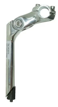 Outlet Potence réglable alu argent Dia.22,2 mm / 180 mm / ext.90 mm Accessoires Vélo