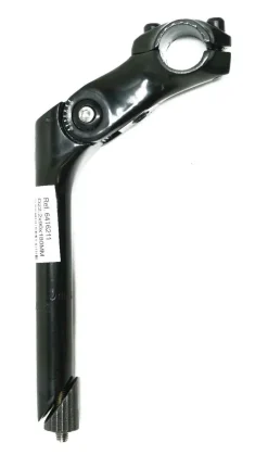 Hot Potence réglable alu noire Dia.22,2 mm / 180 mm / ext.90 mm Accessoires Vélo