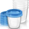 Hot Pots de conservation lait maternel 180 ml 5 pièces L'allaitement
