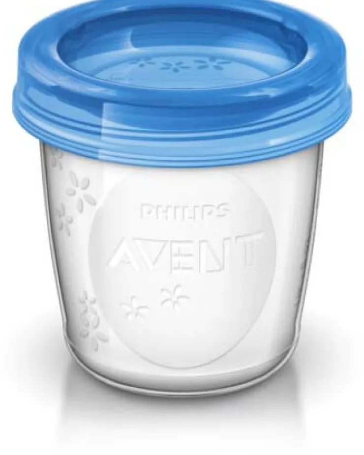 Hot Pots de conservation lait maternel 180 ml 5 pièces L'allaitement