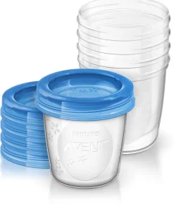 Hot Pots de conservation lait maternel 180 ml 5 pièces L'allaitement