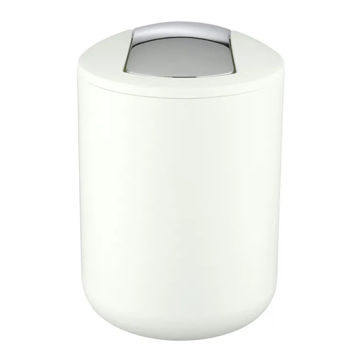 Poubelle Brasil blanc 2 l Accessoires De Toilette