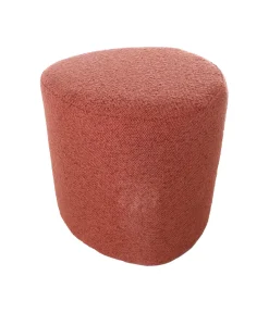 Sale Pouf Tirana - Ø40x38cm - Terre Cuite Tabourets Et Poufs