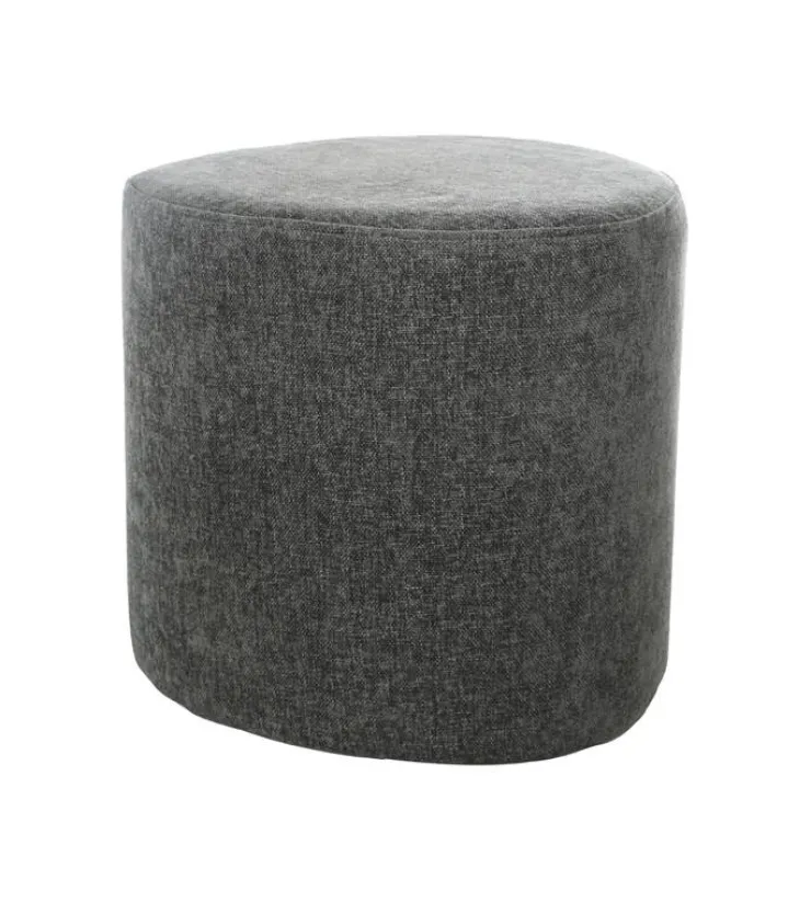 New Pouf Tirana - Ø40x38cm - Vert Pin Tabourets Et Poufs