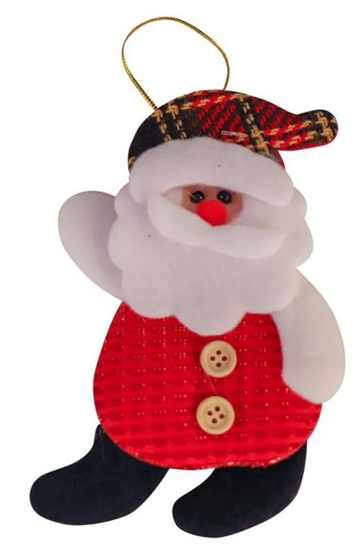 New Poupée noël rouge Décoration De Sapin