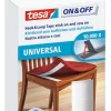 Sale Pour la fixation de tissus sur des surfaces dures 20 mm x 100 cm blanc Rubans Adhésif