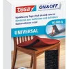 Best Pour la fixation de tissus sur des surfaces dures 20 mm x 100 cm noir Rubans Adhésif