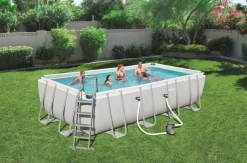 Clearance Power Steel Pool rectangulaire 488x244 cm Piscines Et Accessoires|Piscines Et Accessoires