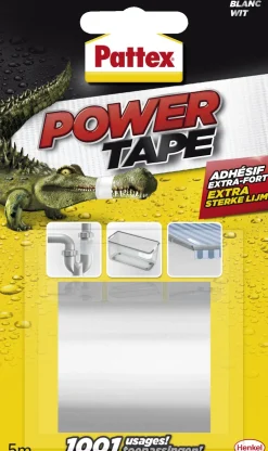 Clearance Powertape blanc 5 m Colle