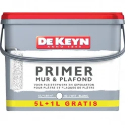 Online Primer mur et plafond 5 + 1 L gratuit Primer|Peinture Mur Et Plafond