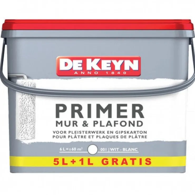 Online Primer mur et plafond 5 + 1 L gratuit Primer|Peinture Mur Et Plafond