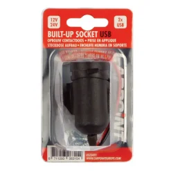 Prise construction 2 x USB 2,1A 12/24 V Accessoires
