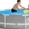 Clearance Prism frame piscine Ø 305x76 cm + pompe 12V Piscines Et Accessoires|Piscines Et Accessoires
