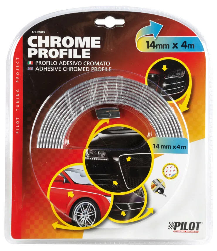Best Profil en Chrome 12mm 4m Accessoires