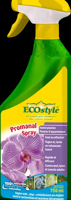 Hot Promanal spray contre cochenilles et acariens 750 ml Pulvérisation Et Protection
