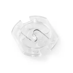 Hot Protection Cache prise transparent x5 Verrous / Pinces / Protecteurs