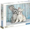 Hot Puzzle 500 Cat&Bunny Puzzles