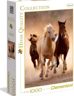 Outlet Puzzle 1000 Running Horses Puzzles