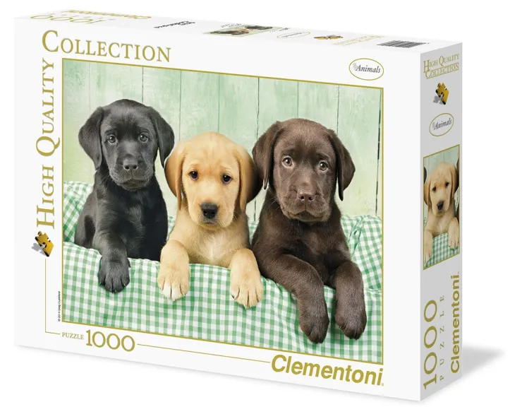 Online Puzzle 1000 Trois Labradors Puzzles