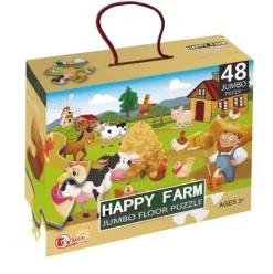 Clearance Puzzle Amis de la ferme - 48 pièces Puzzles