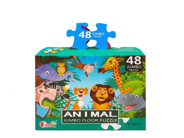 Online Puzzle animaux jungle 48 pièces Puzzles