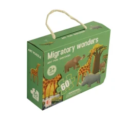 Hot Puzzle Animaux Sauvages - 60pcs Puzzles