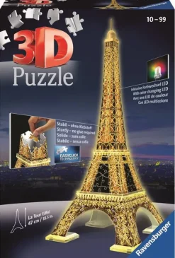 Best Puzzle 3D: Tour Eiffel night edition Puzzles