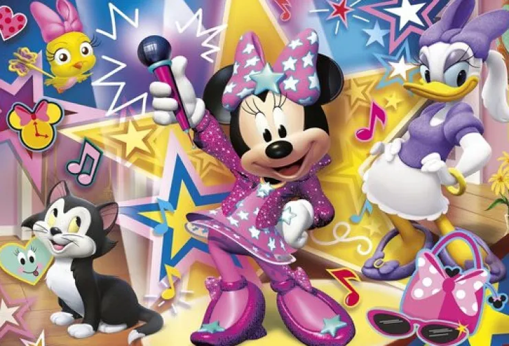 Hot Puzzle 60Maxi Minnie Happy Help Puzzles