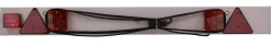 Discount PVC éclairage à plaque blanc 137x14 cm + 7,5 m câble Éclairage