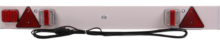 Sale PVC éclairage à plaque LED blanc 137x14 cm + 7,5 m câble Éclairage